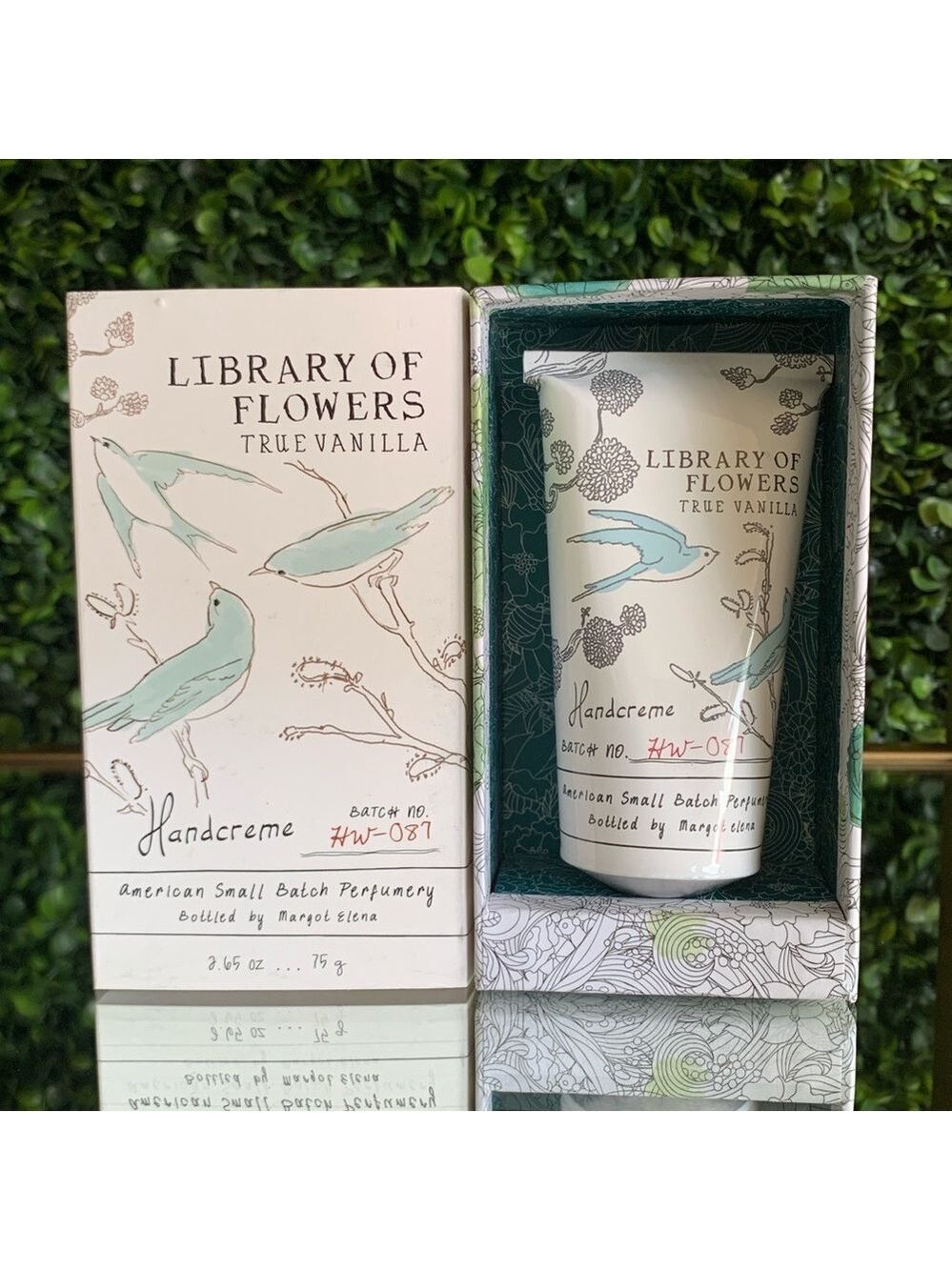 Library of Flowers TRUE VANILLA Hand Cream | NEW |Hand Creme | Margot Elena